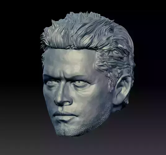 MIsha-migo bust of man 3D print model