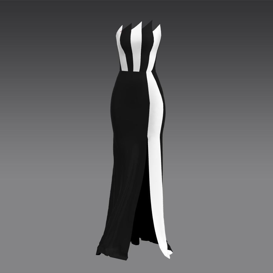 black and white dress for teens Romy Chain Strap Slit Maxi Dress Black | Dresses main image 1