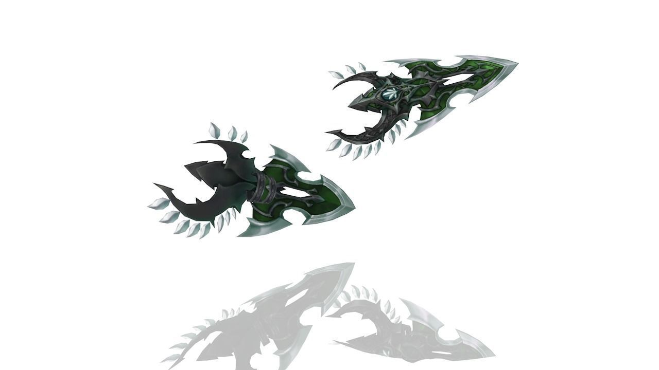 Royal Guard Battle-Gloves Low-poly 3D model_2