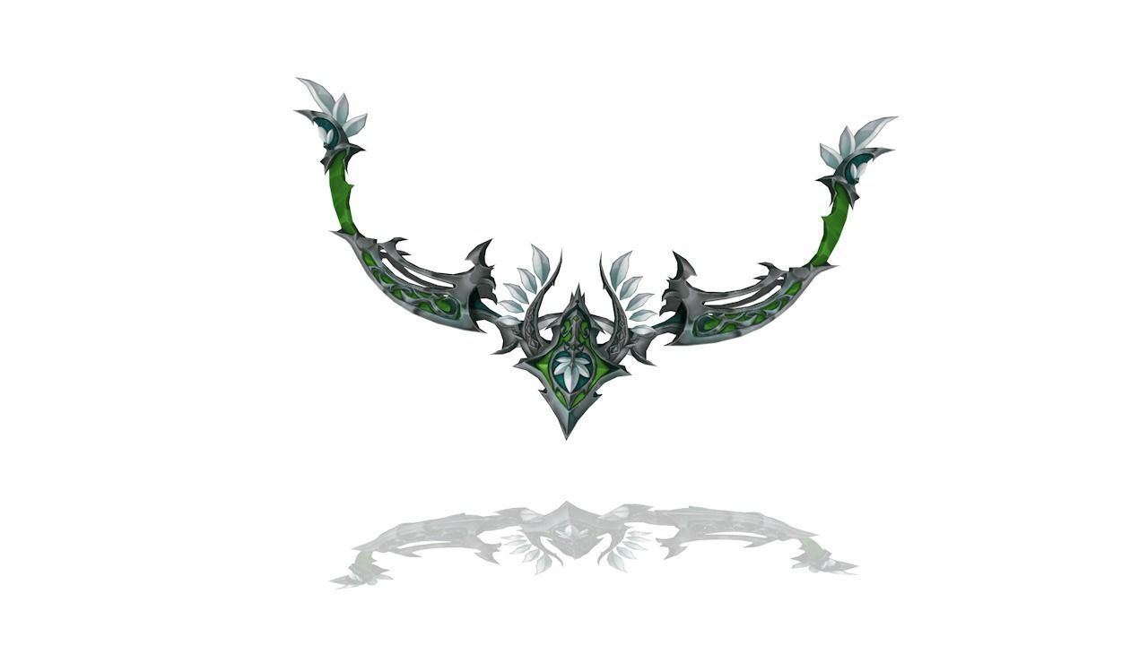 Royal Guard Bow Low-poly 3D model_2