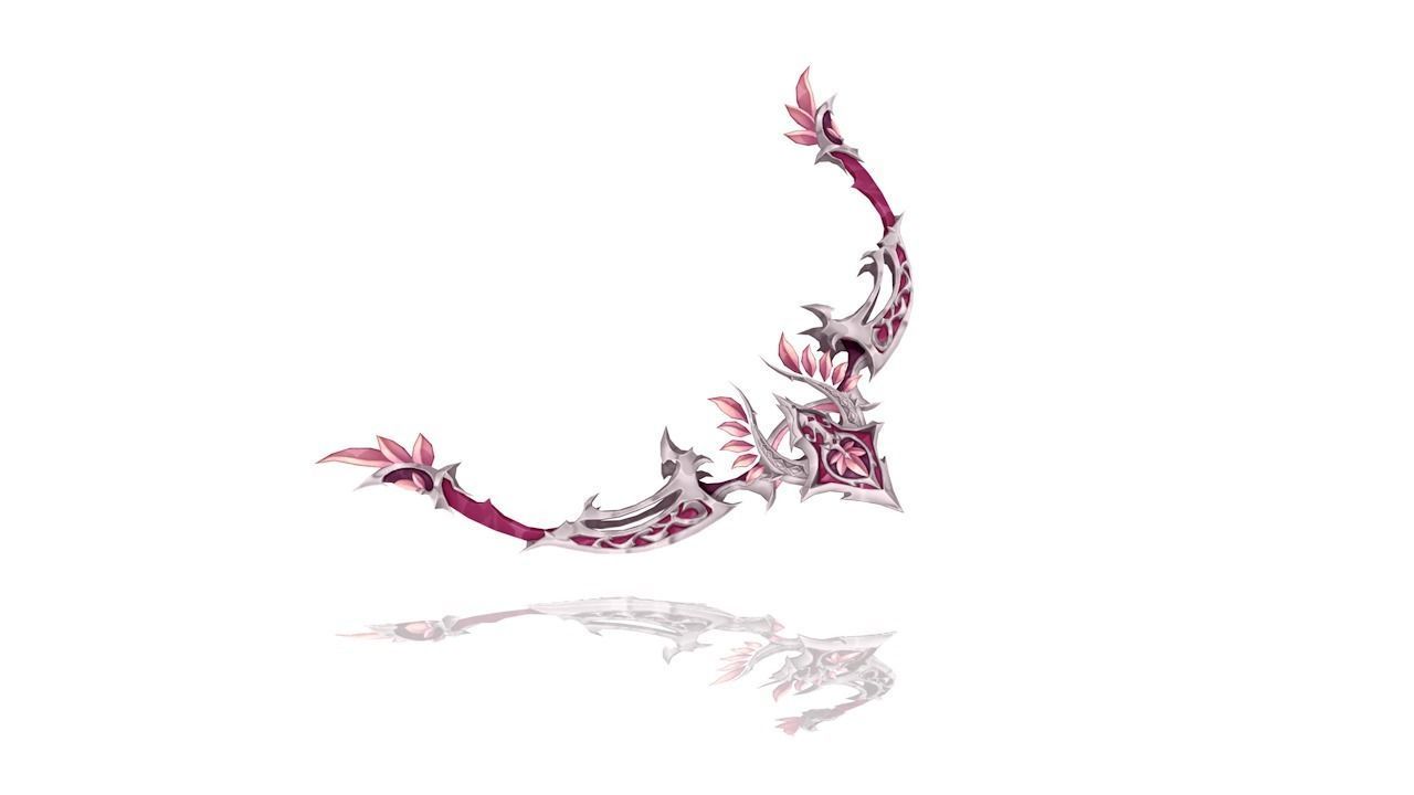 Royal Guard Bow Low-poly 3D model_1