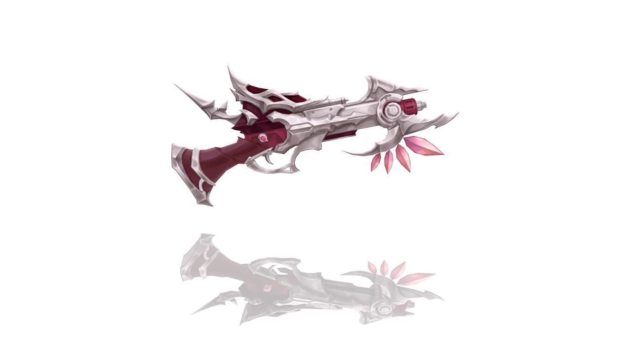 Royal Guard Gun Low-poly 3D model_1