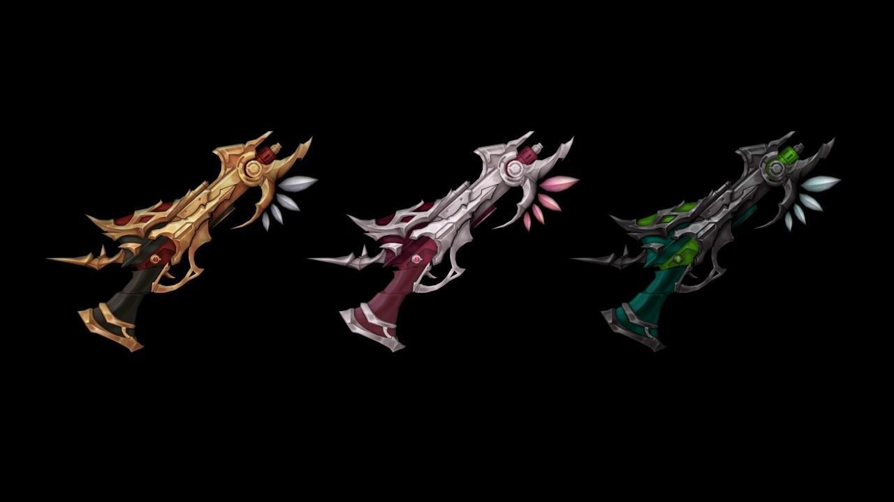 Royal Guard Gun Low-poly 3D model_4