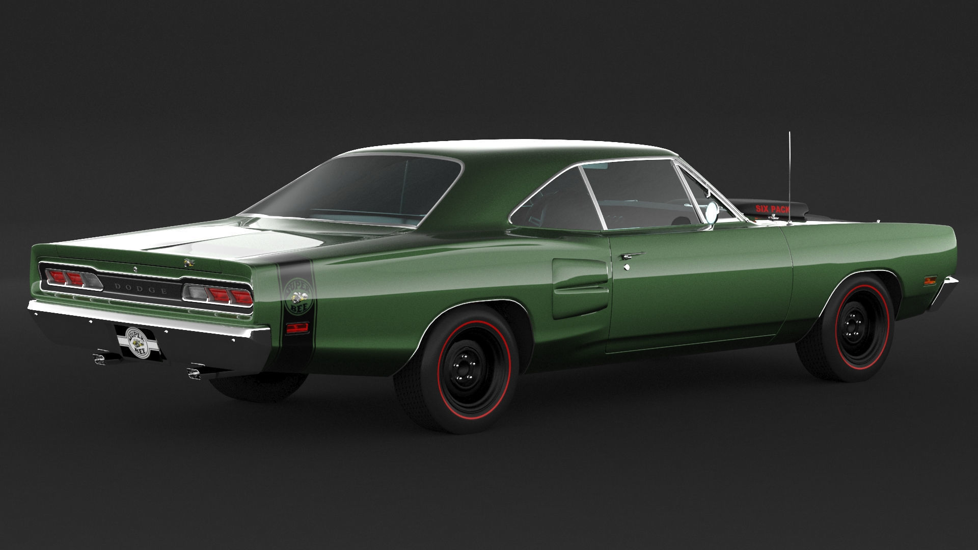 1969 Dodge Coronet Super Bee 3D model_1