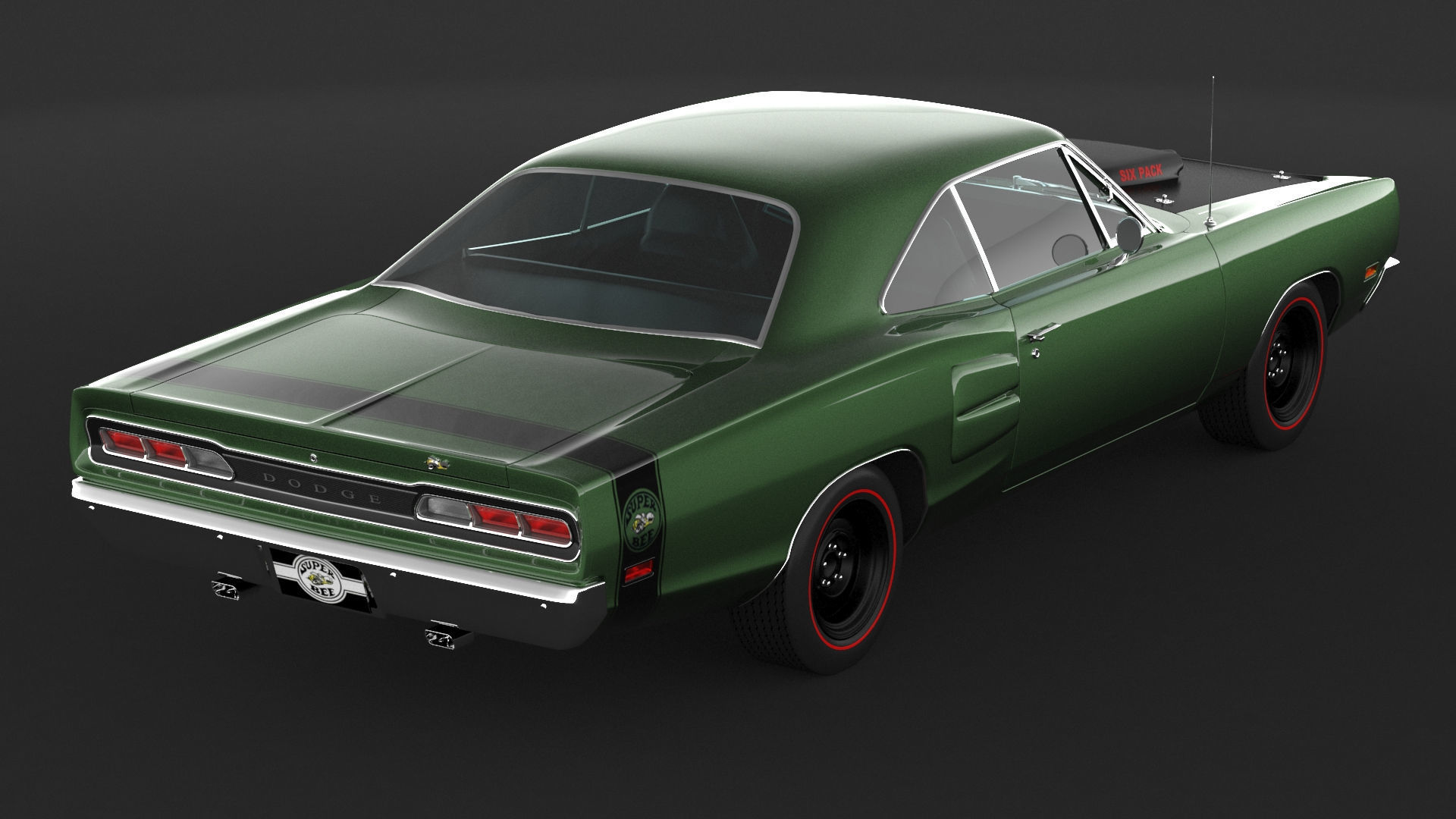 1969 Dodge Coronet Super Bee 3D model_6