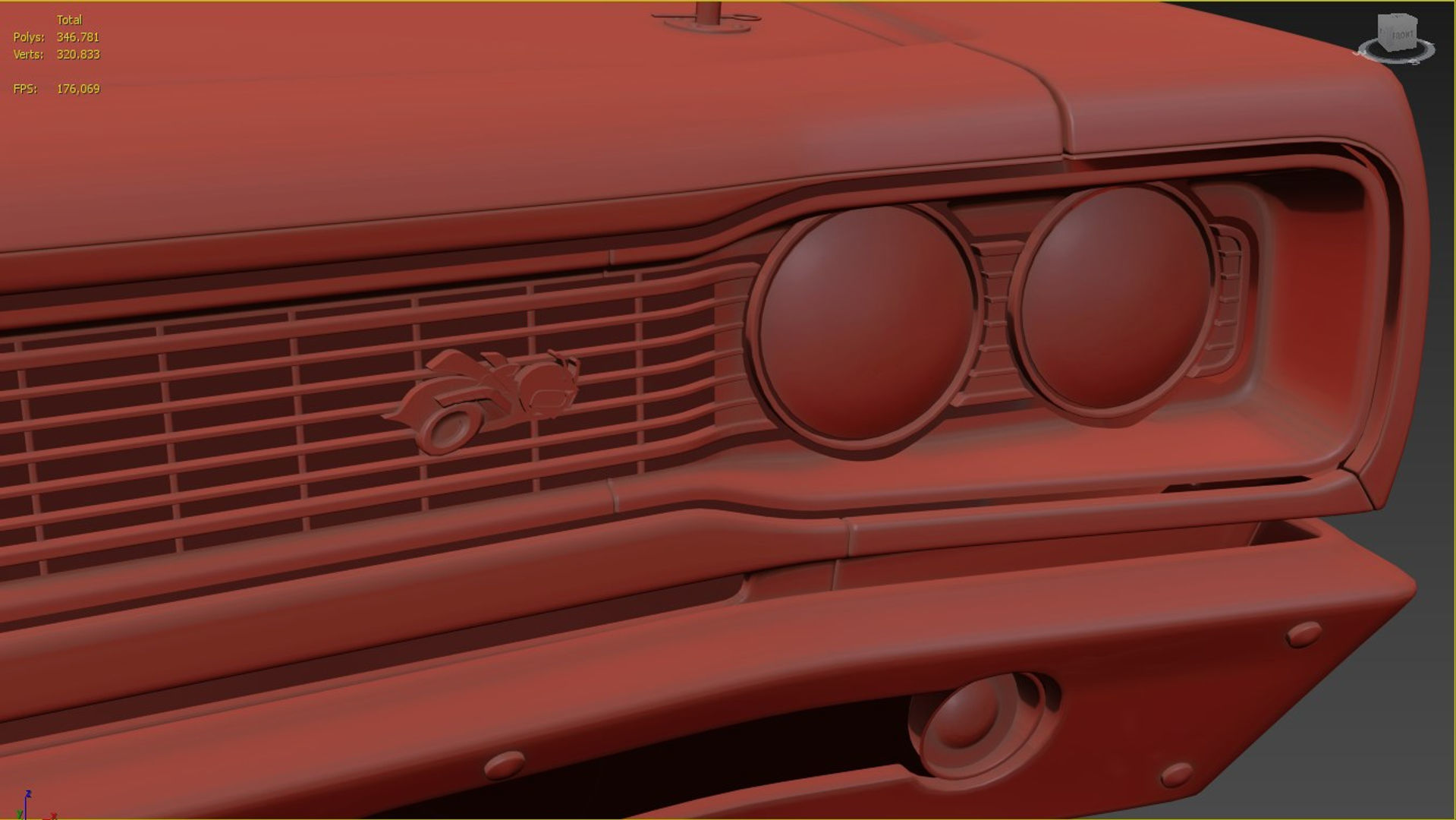 1969 Dodge Coronet Super Bee 3D model_11