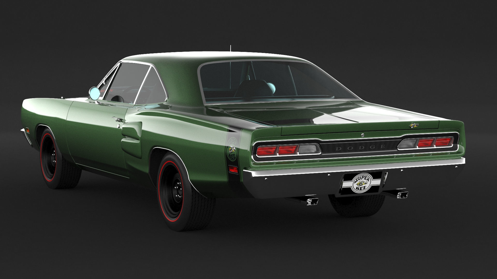 1969 Dodge Coronet Super Bee 3D model_3