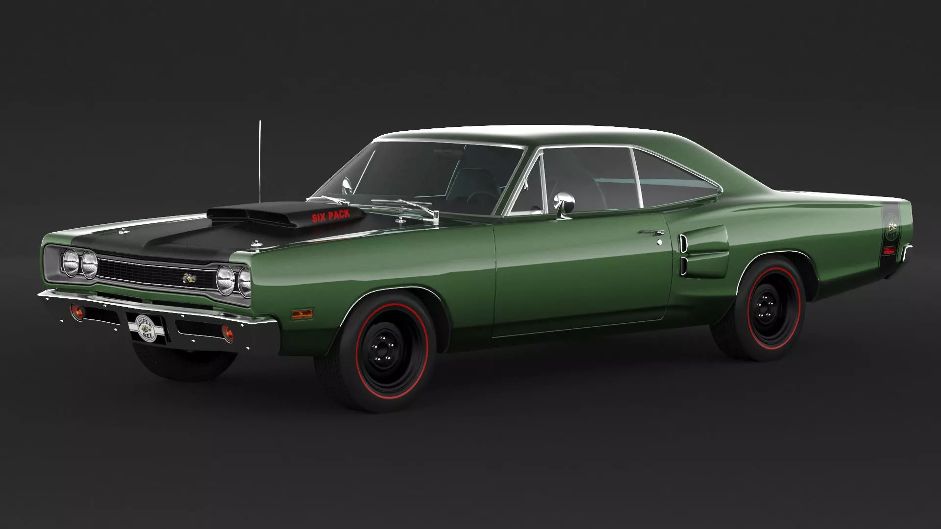 1969 Dodge Coronet Super Bee 3D model_0