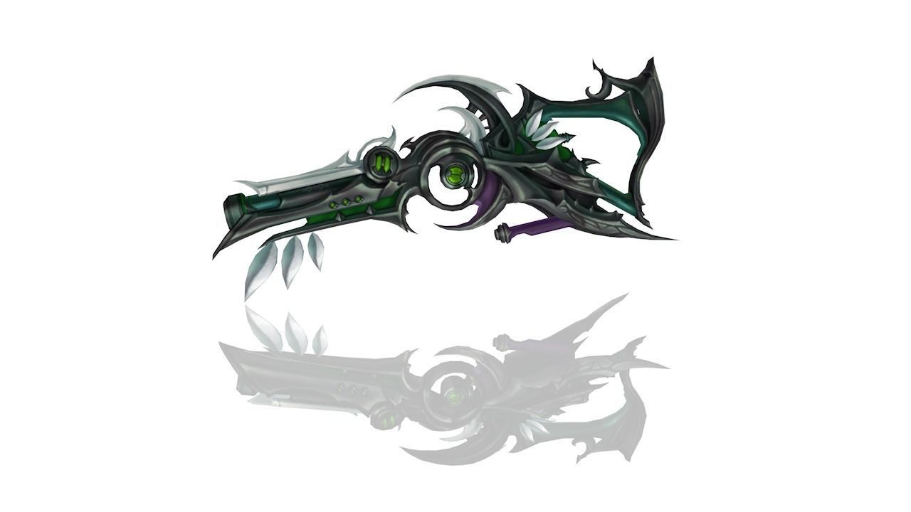 Royal Guard Rifle Low-poly 3D model_2