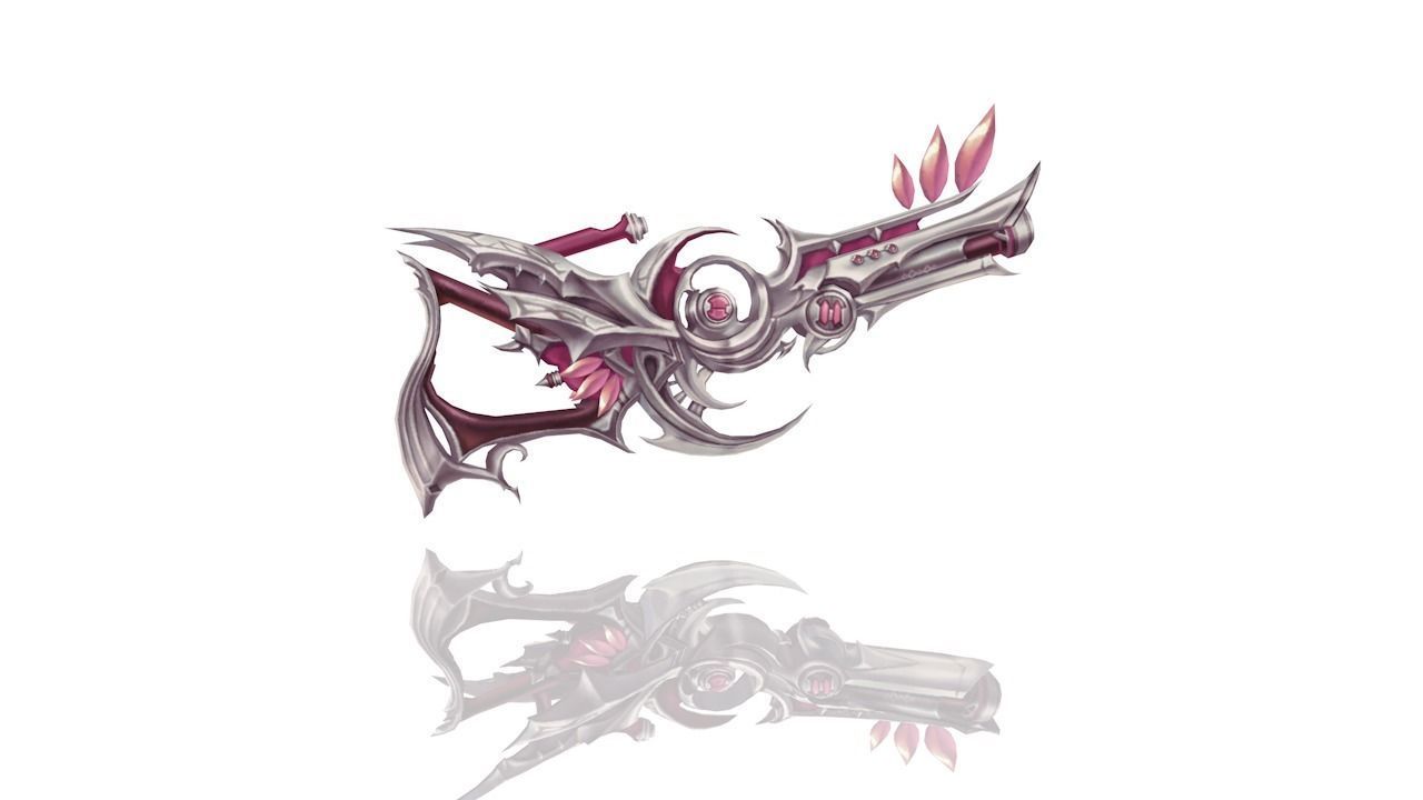 Royal Guard Rifle Low-poly 3D model_1