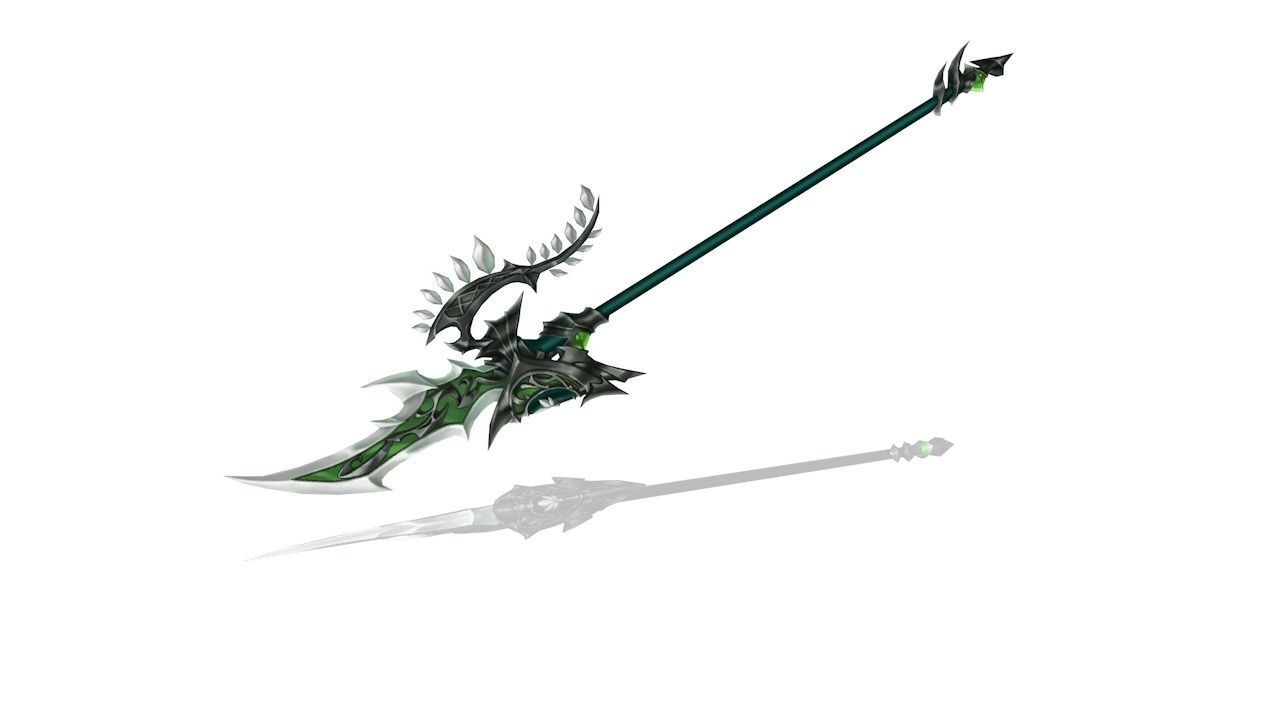 Royal Guard Spear Low-poly 3D model_2