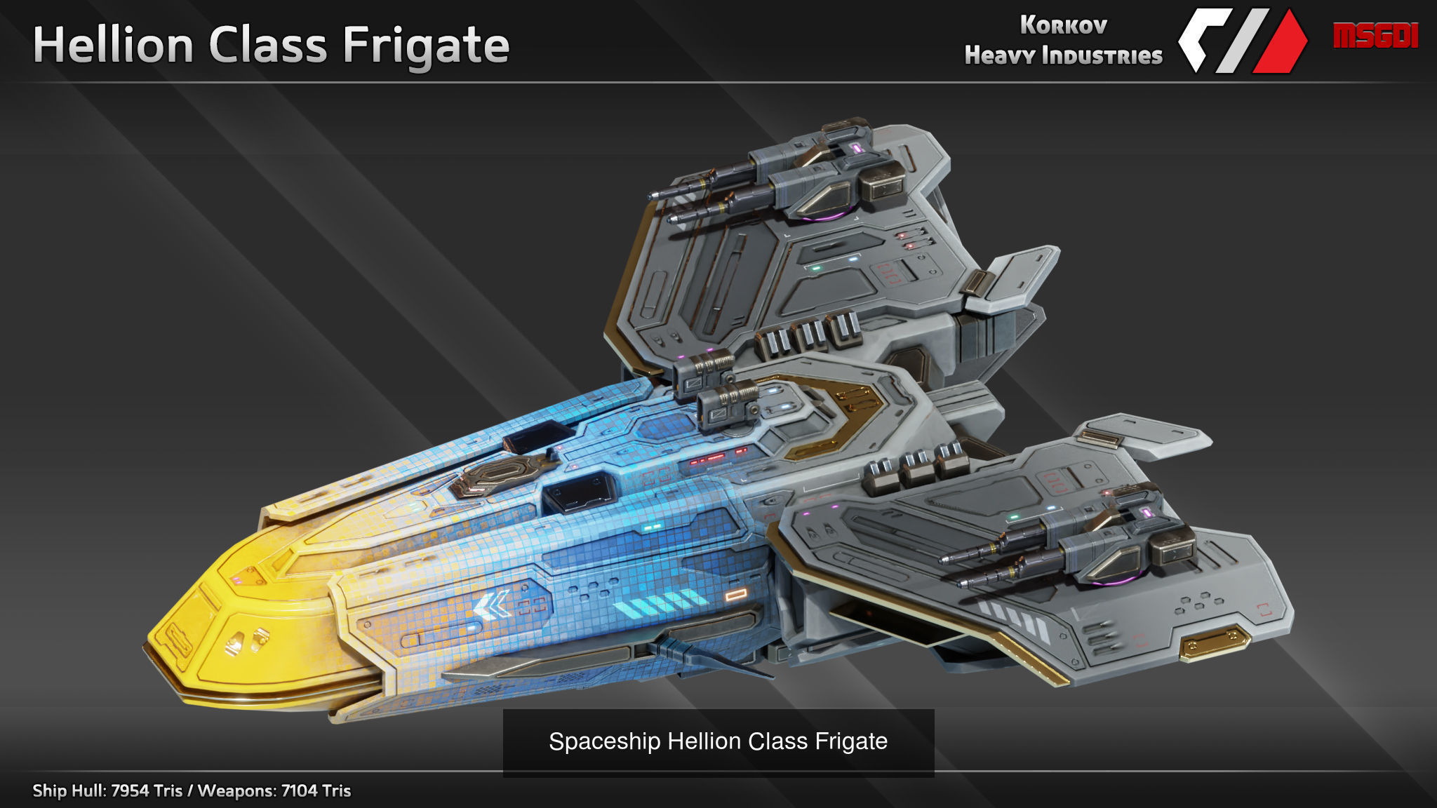 Korkov Heavy Industries Spaceship Collection _7