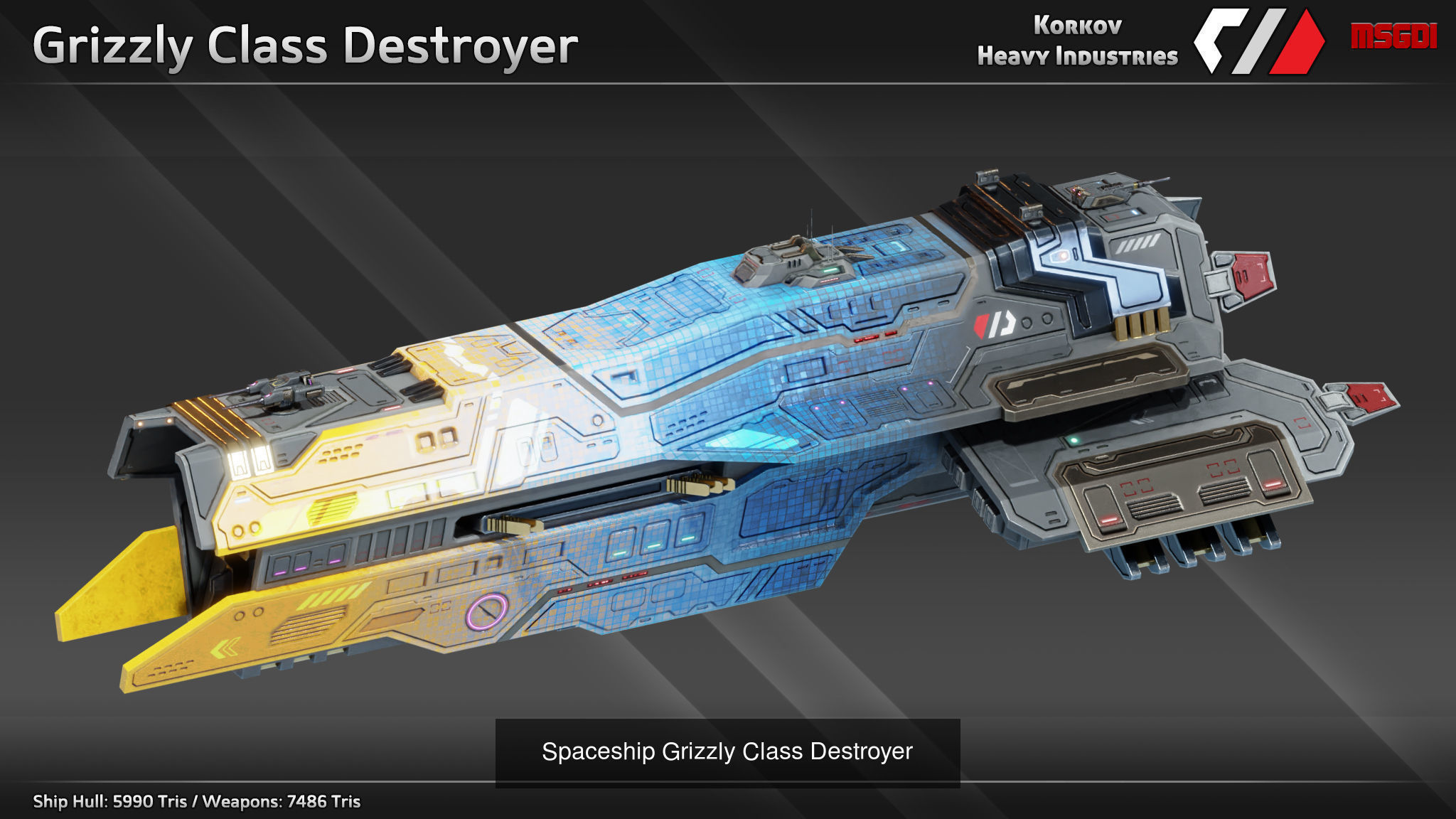 Korkov Heavy Industries Spaceship Collection _6