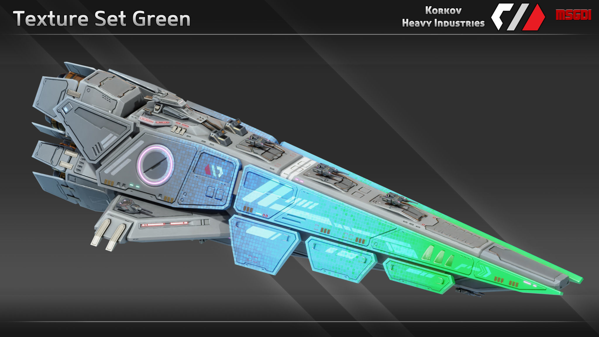 Korkov Heavy Industries Spaceship Collection _20