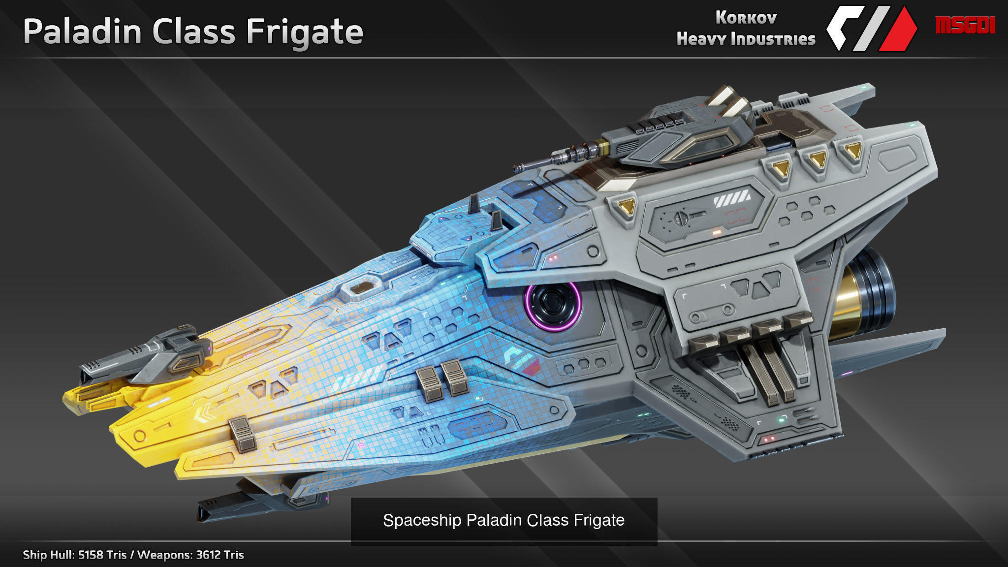 Korkov Heavy Industries Spaceship Collection _8