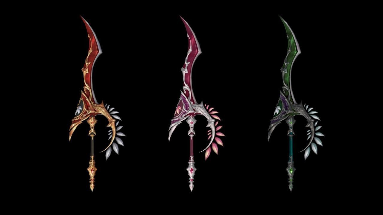 Royal Guard Sword Low-poly 3D model_4