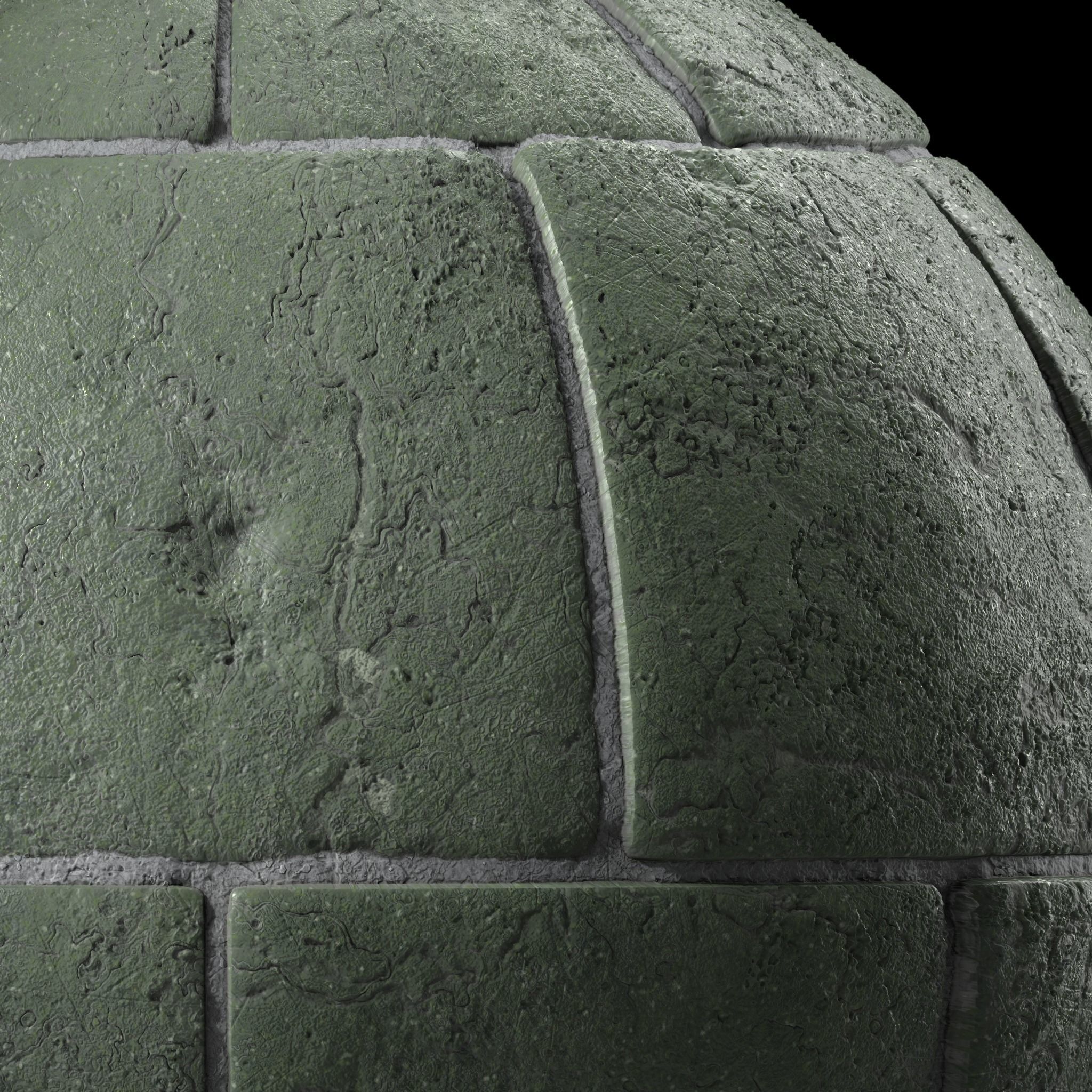 Stone Wall Materials 55- By Sbsar Pbr 4k Seamless Texture_5