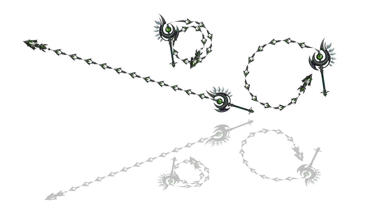 Royal Guard Whip Low-poly 3D model_2