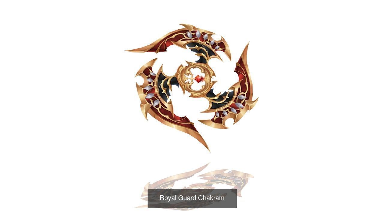 Royal Guard Weapons 3D Model Collection_15