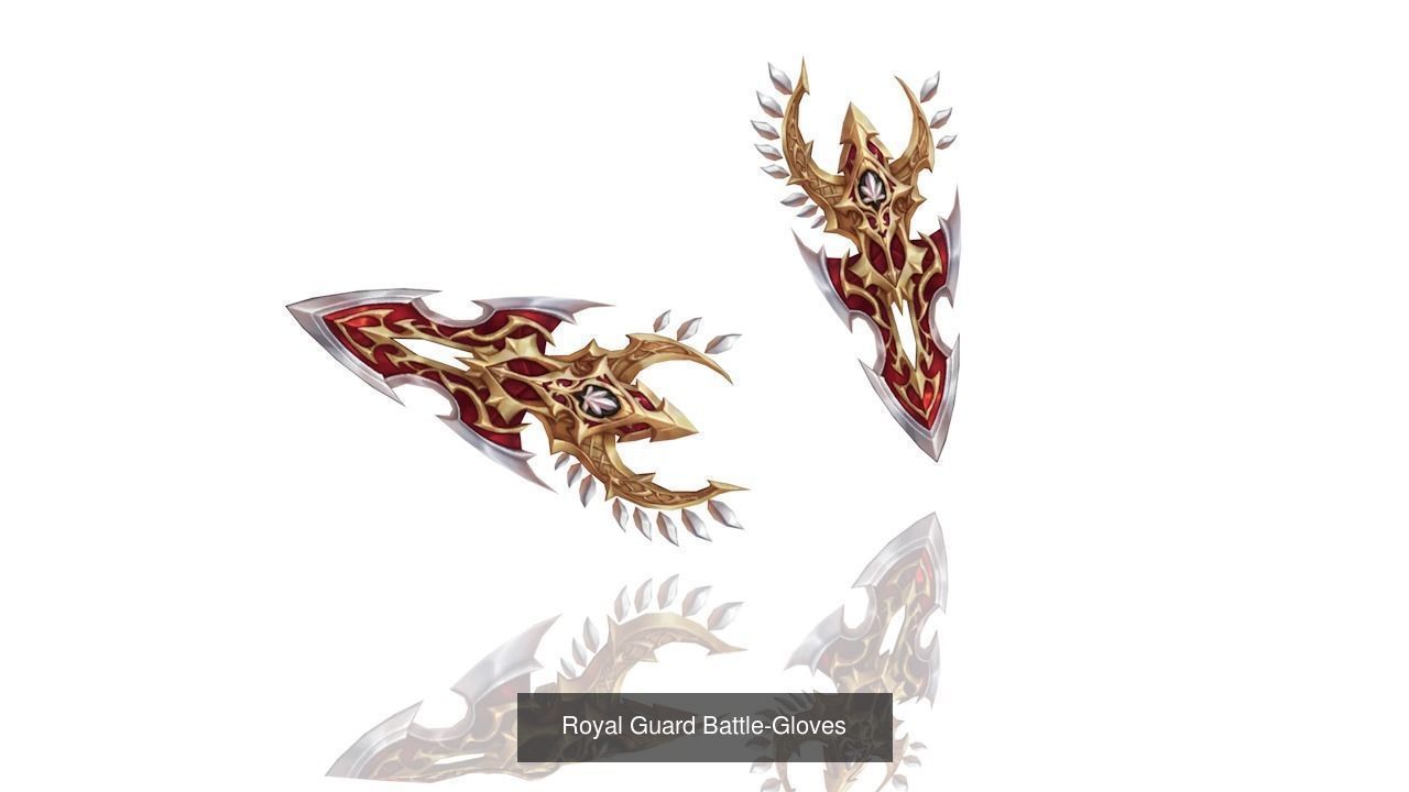 Royal Guard Weapons 3D Model Collection_6