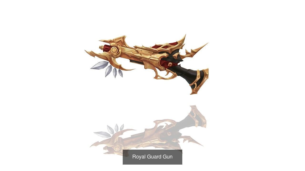 Royal Guard Weapons 3D Model Collection_16