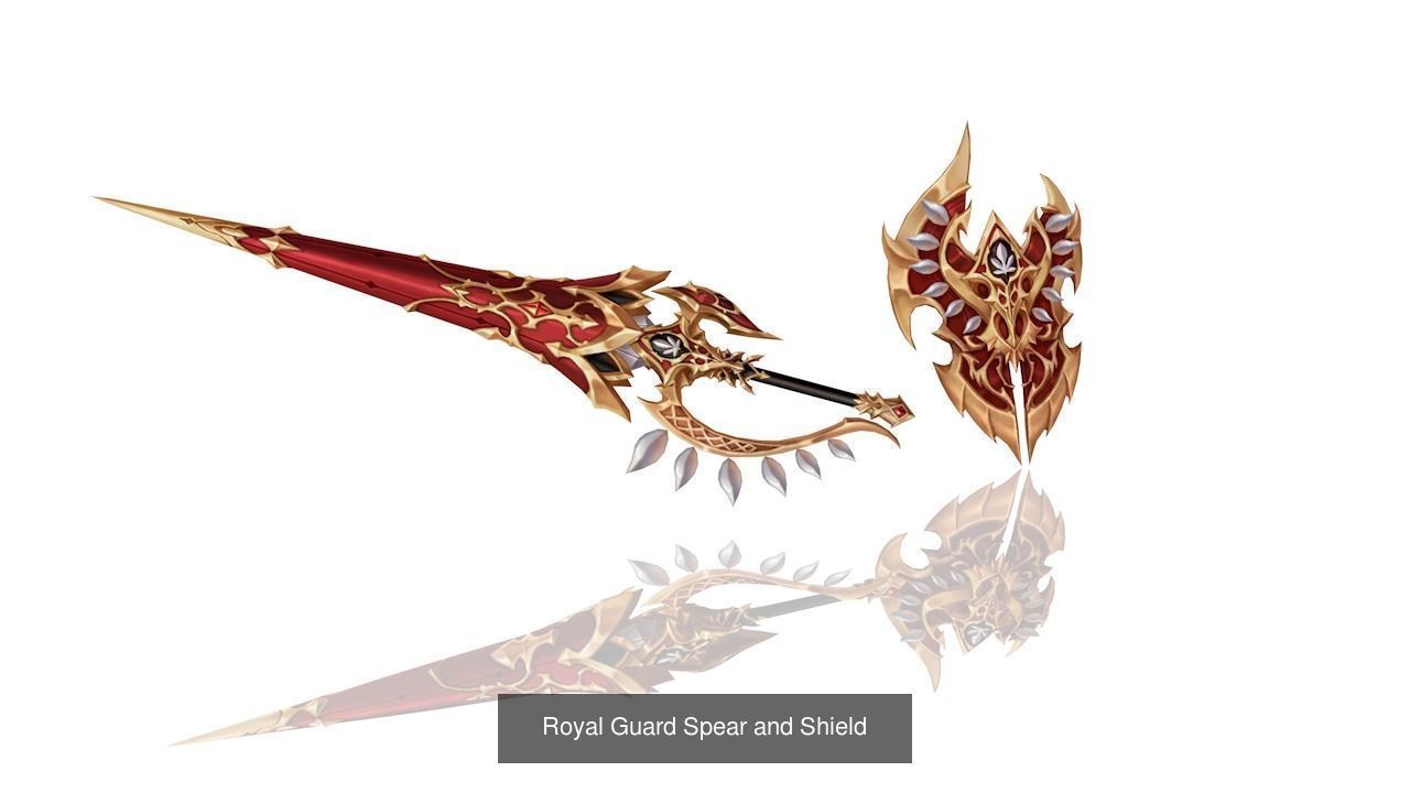 Royal Guard Weapons 3D Model Collection_24