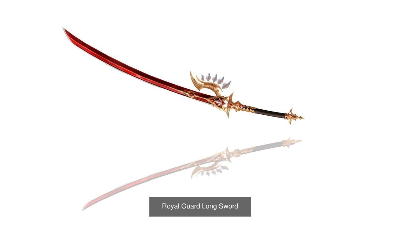 Royal Guard Weapons 3D Model Collection_18