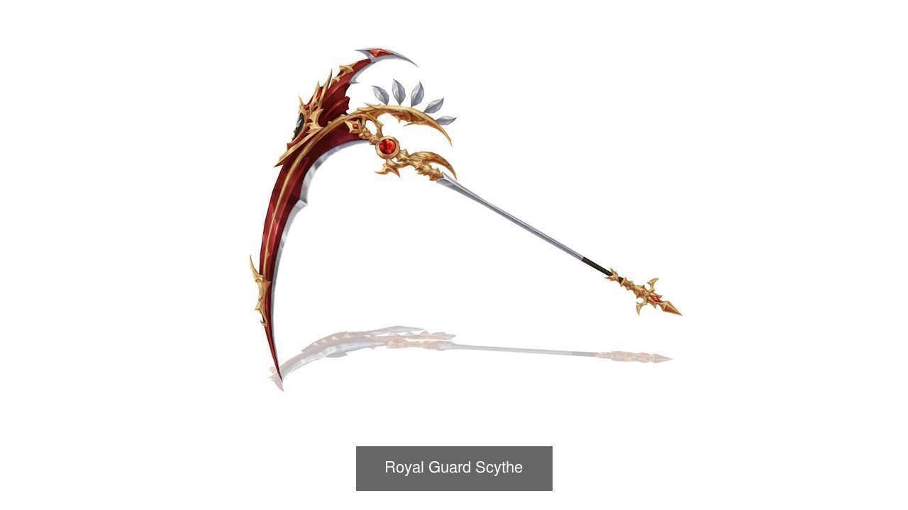 Royal Guard Weapons 3D Model Collection_22