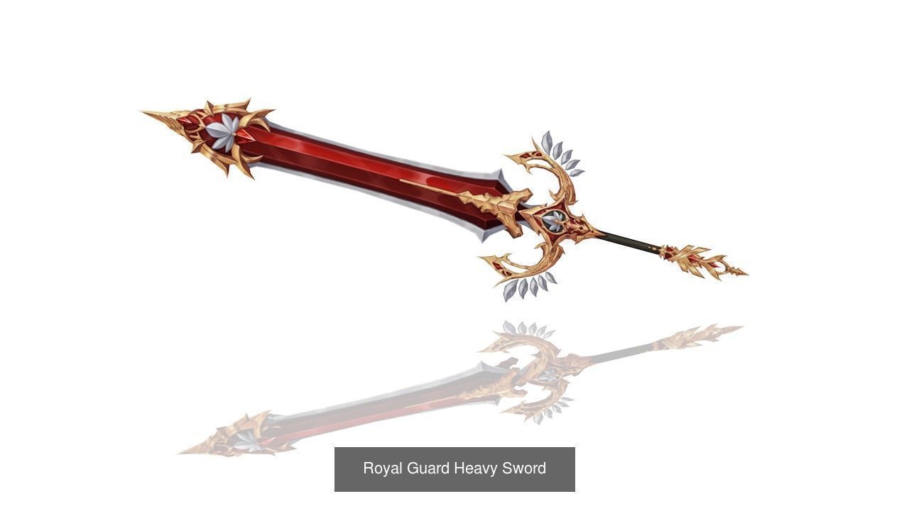 Royal Guard Weapons 3D Model Collection_17