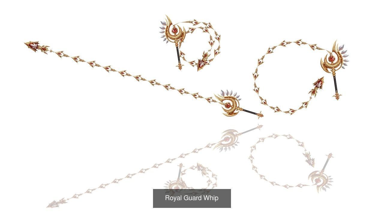 Royal Guard Weapons 3D Model Collection_26