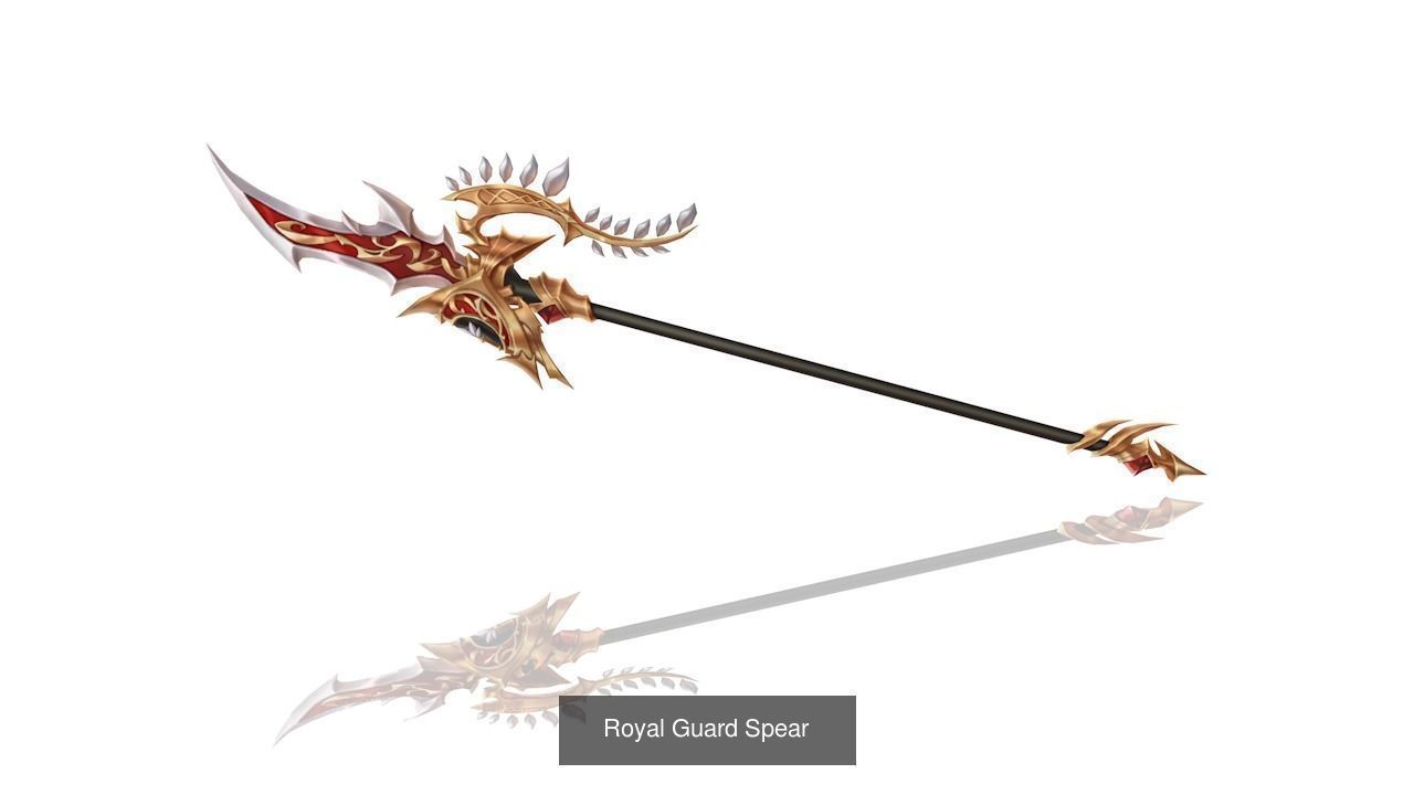 Royal Guard Weapons 3D Model Collection_23