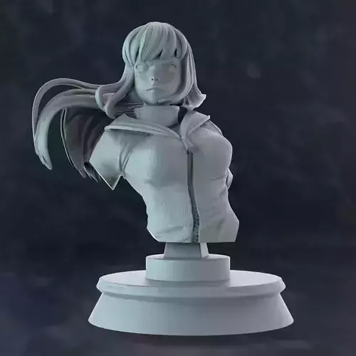 hinata bust  3D print model
