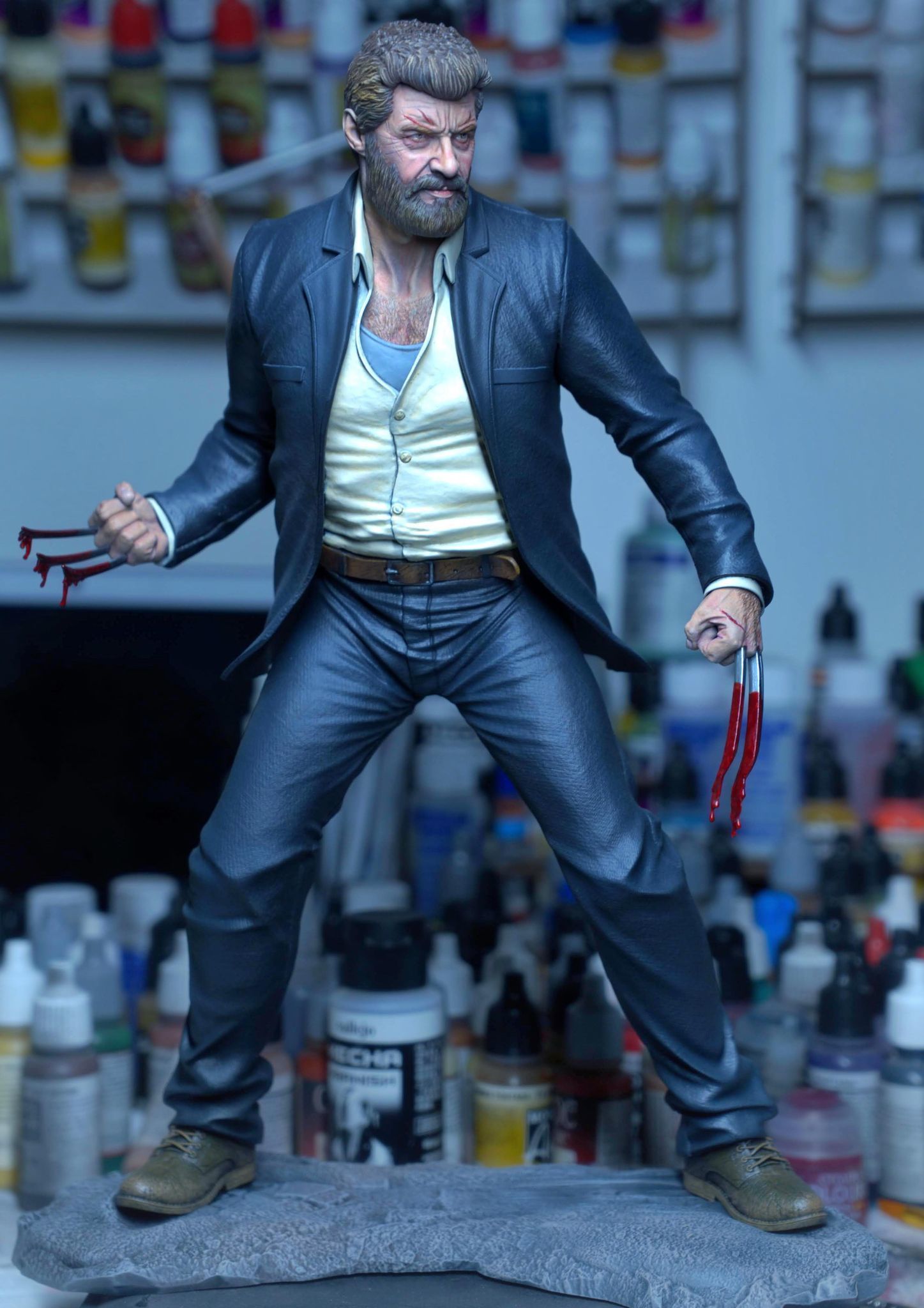 Old Man Logan 3D print model_9