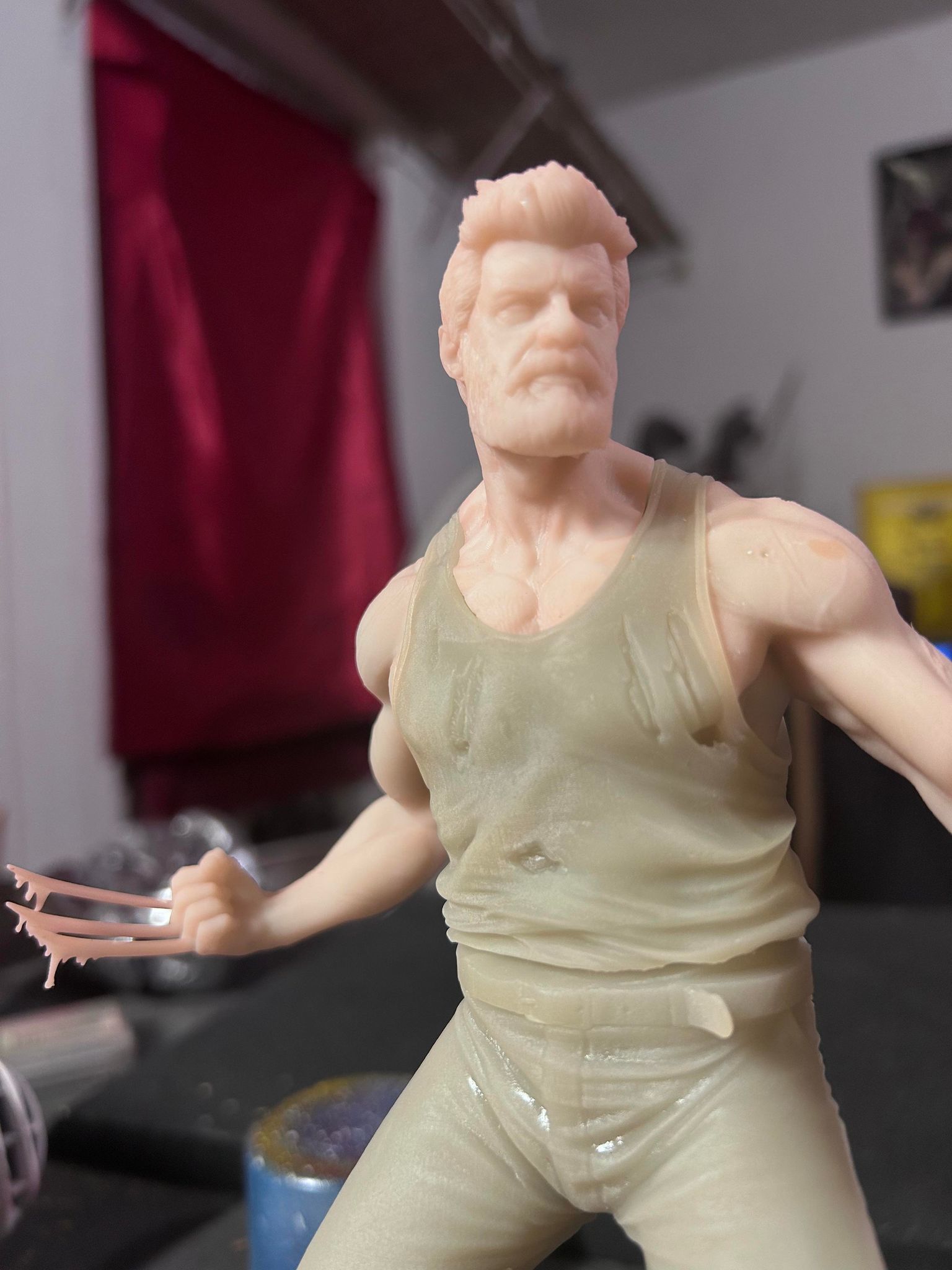 Old Man Logan 3D print model_7