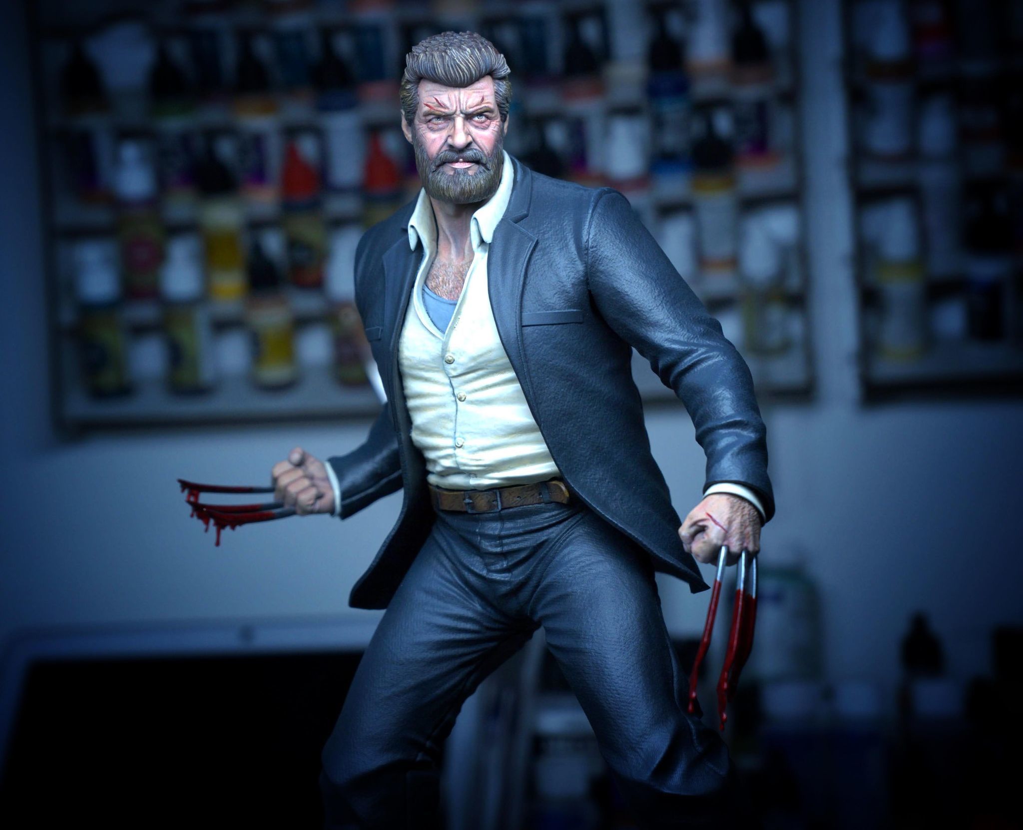 Old Man Logan 3D print model_11