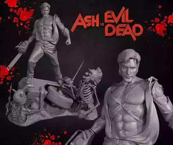 Ash vs Evil Dead 3D print model