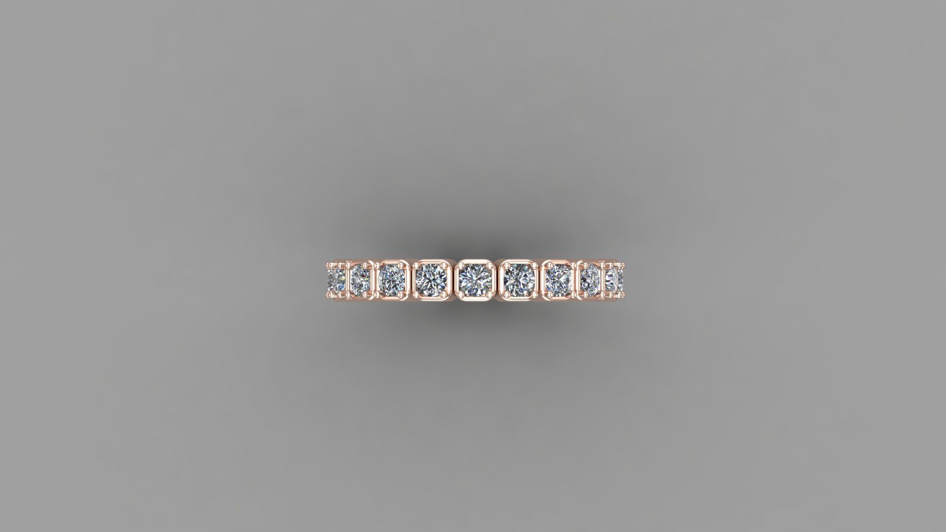 Solitaire Ring SR7 Version 1 3D model_4