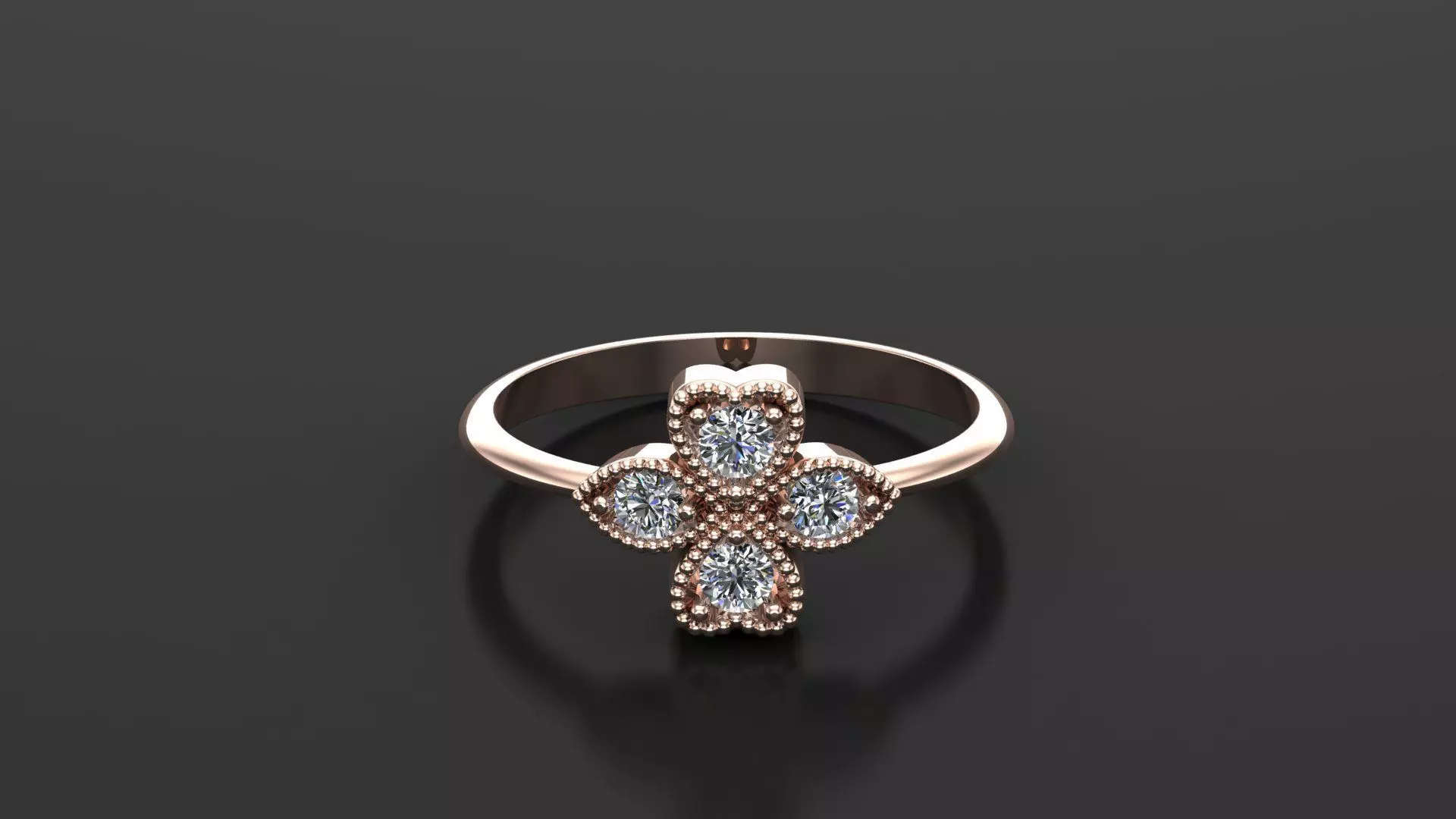 Solitaire Ring SR69 Version 1 3D model_0