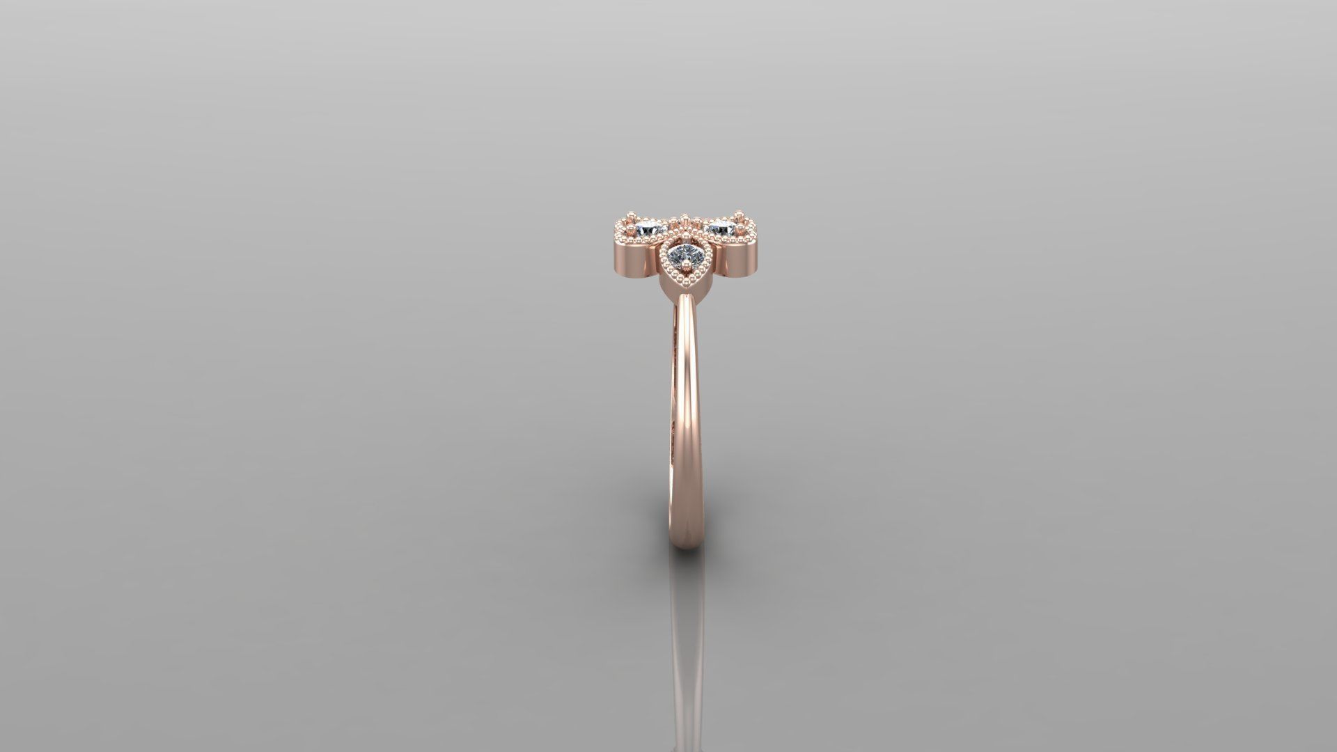 Solitaire Ring SR69 Version 1 3D model_2