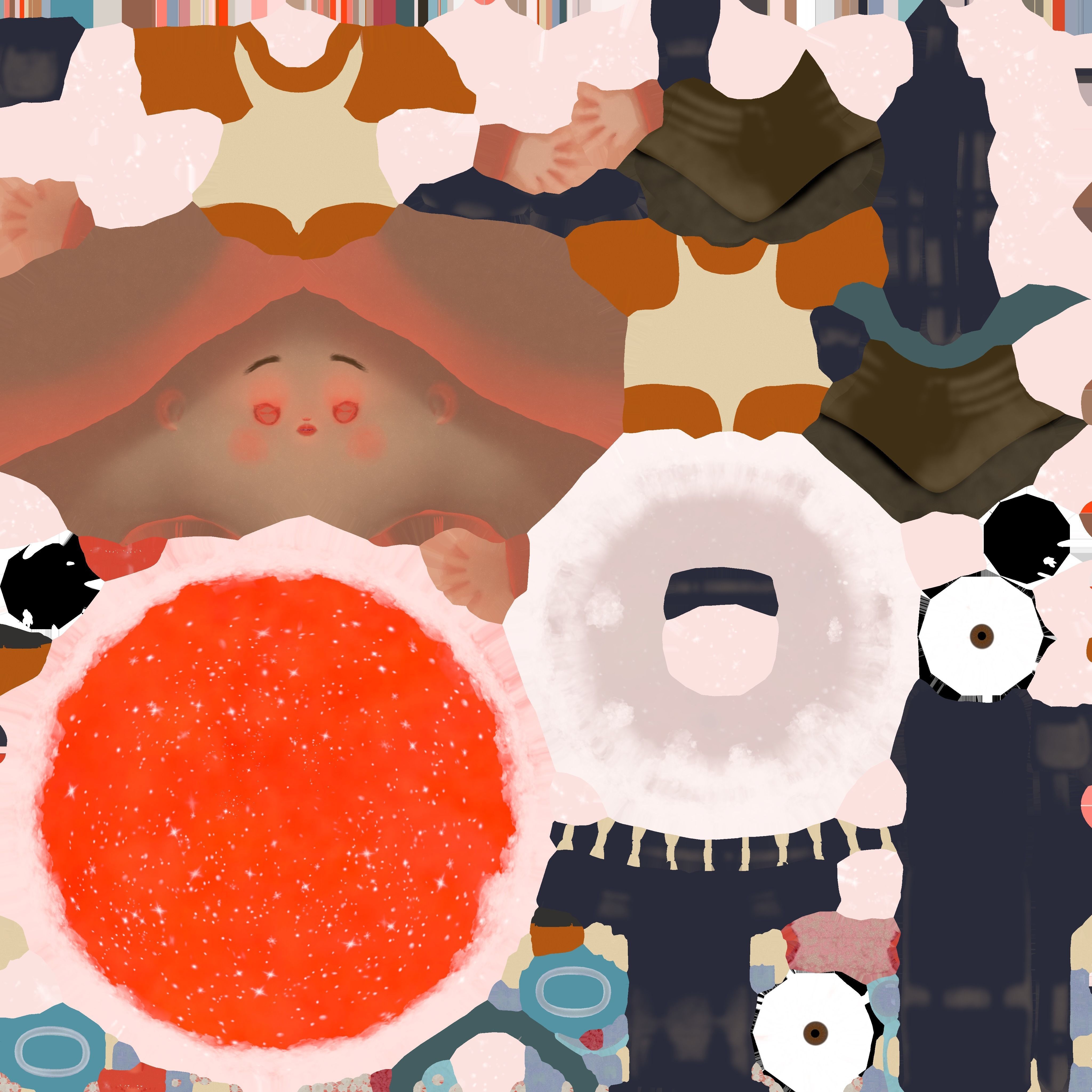 Mushroom Boy 3D model_7