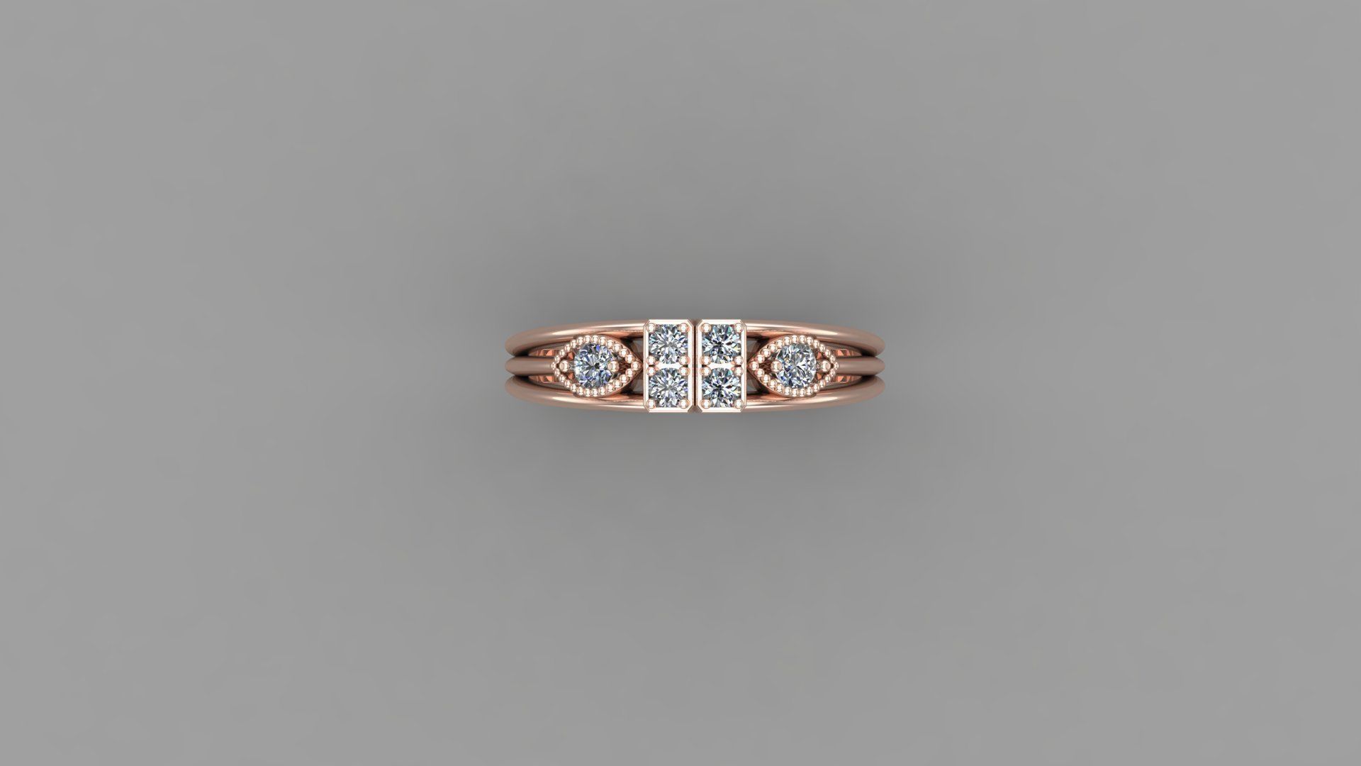 Solitaire Ring SR66 Version 1 3D model_4