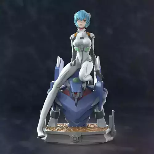 rei ayanami 3Dprint 3D print model