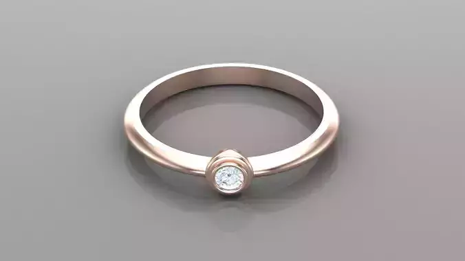 Solitaire Ring Version 1 SR6