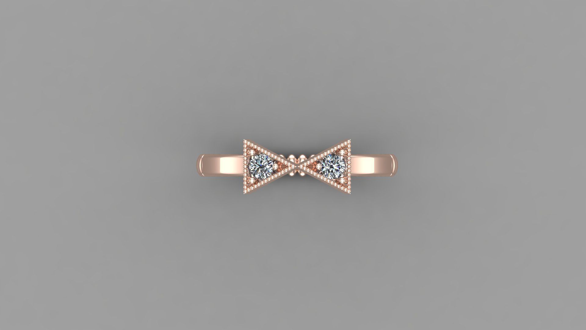 Solitaire Ring Version 1 SR41 3D model_5