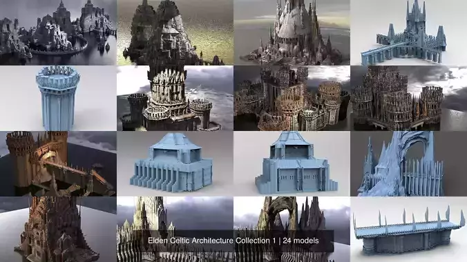 Elden Celtic Architecture Collection 1 