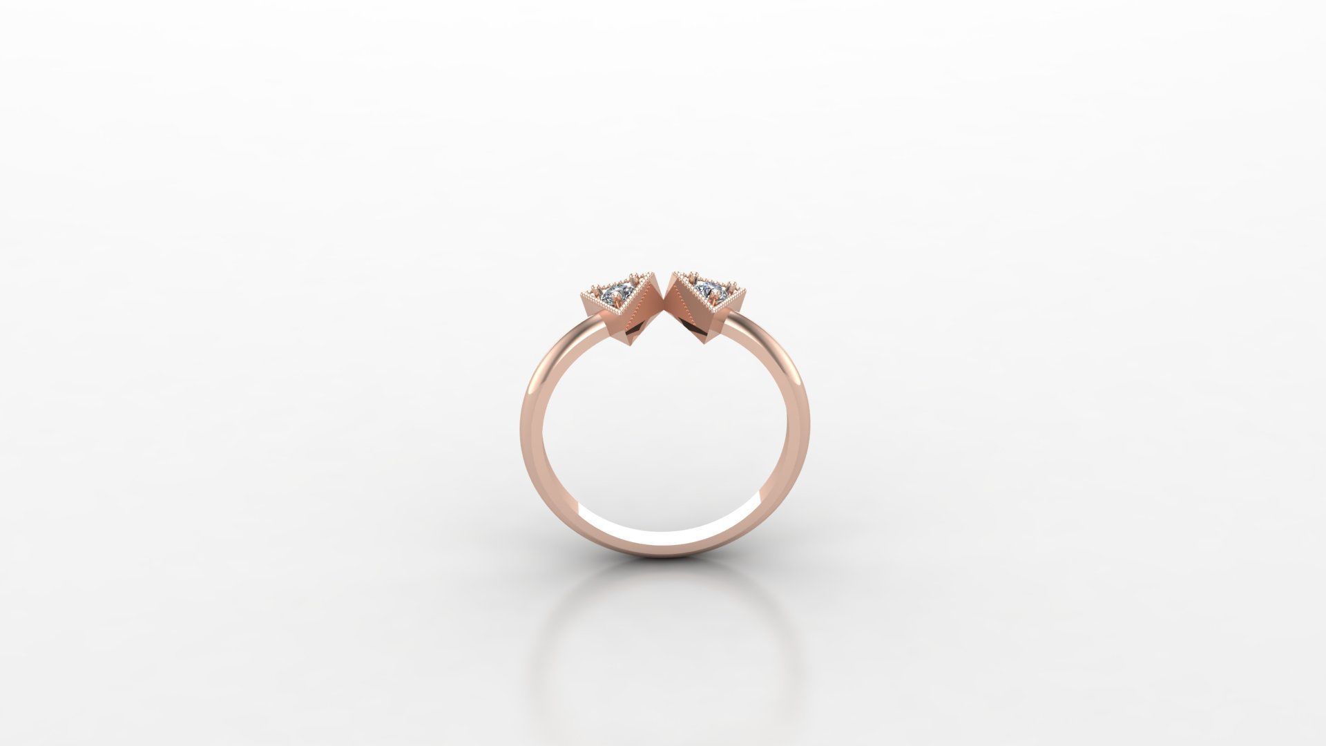 Solitaire Ring Version 1 SR36 3D model_4