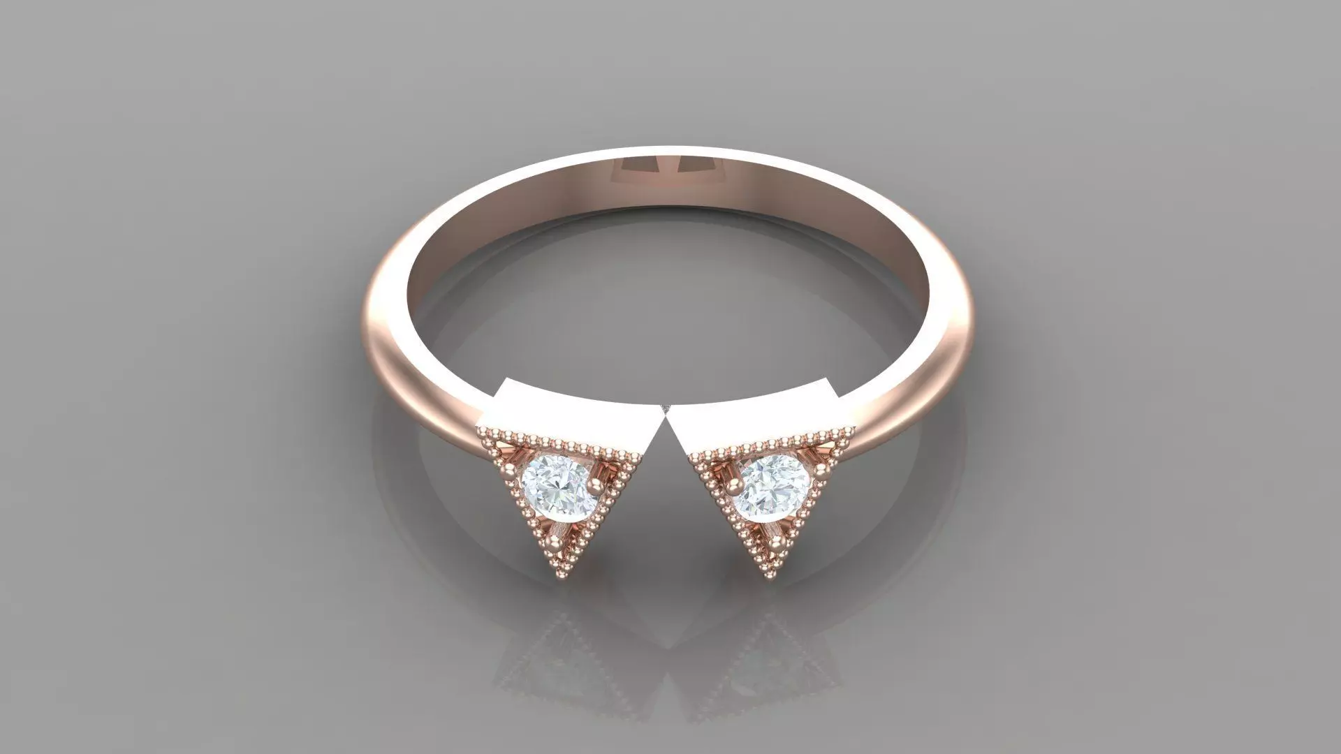 Solitaire Ring Version 1 SR36 3D model_0