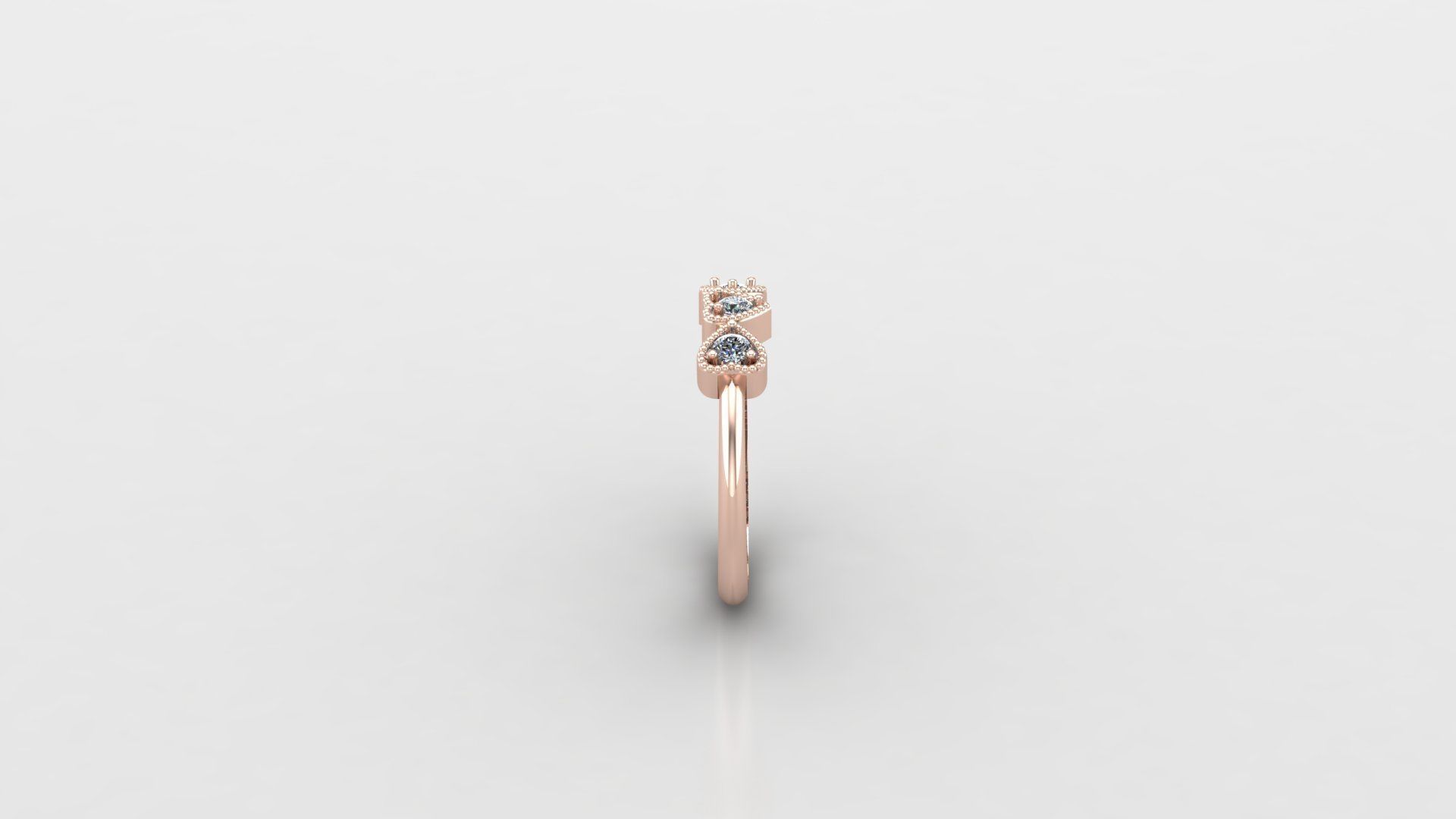 Solitaire Ring Version 1 SR30 3D model_2