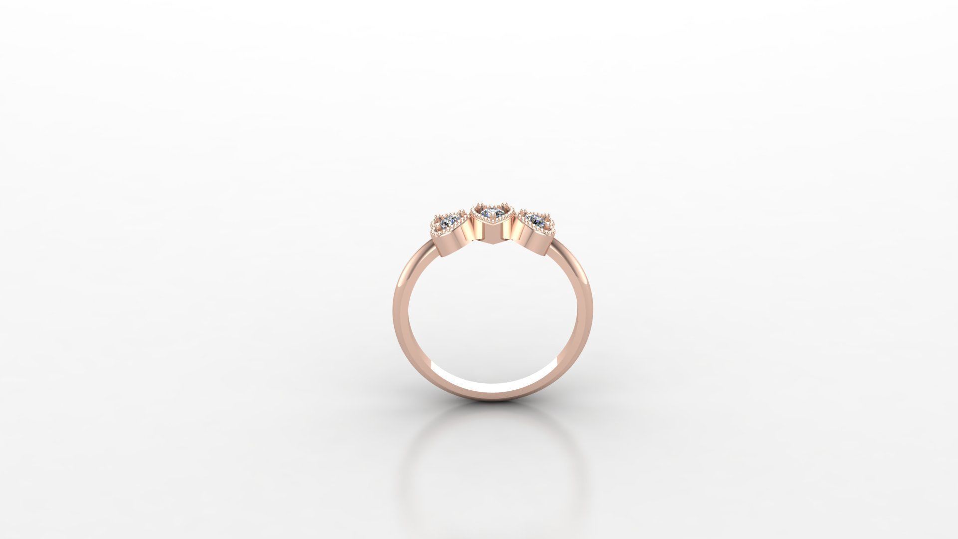Solitaire Ring Version 1 SR30 3D model_3