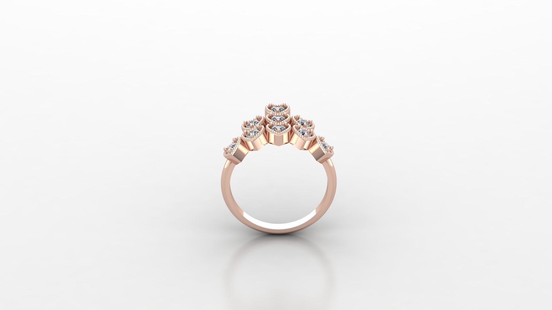 Solitaire Ring Version 1 SR26 3D model_3